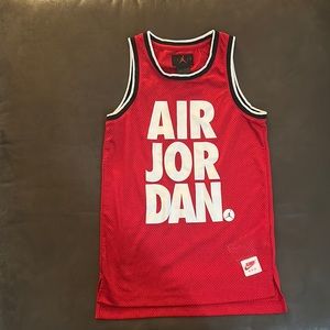 Jordan Boys Air mesh Basketball Jersey Tank Top